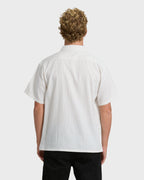 Bad Dog Short Sleeve Woven Shirt - Off White