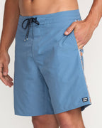 Wategos Lo Tide 19 Boardshorts - Carolina Blue