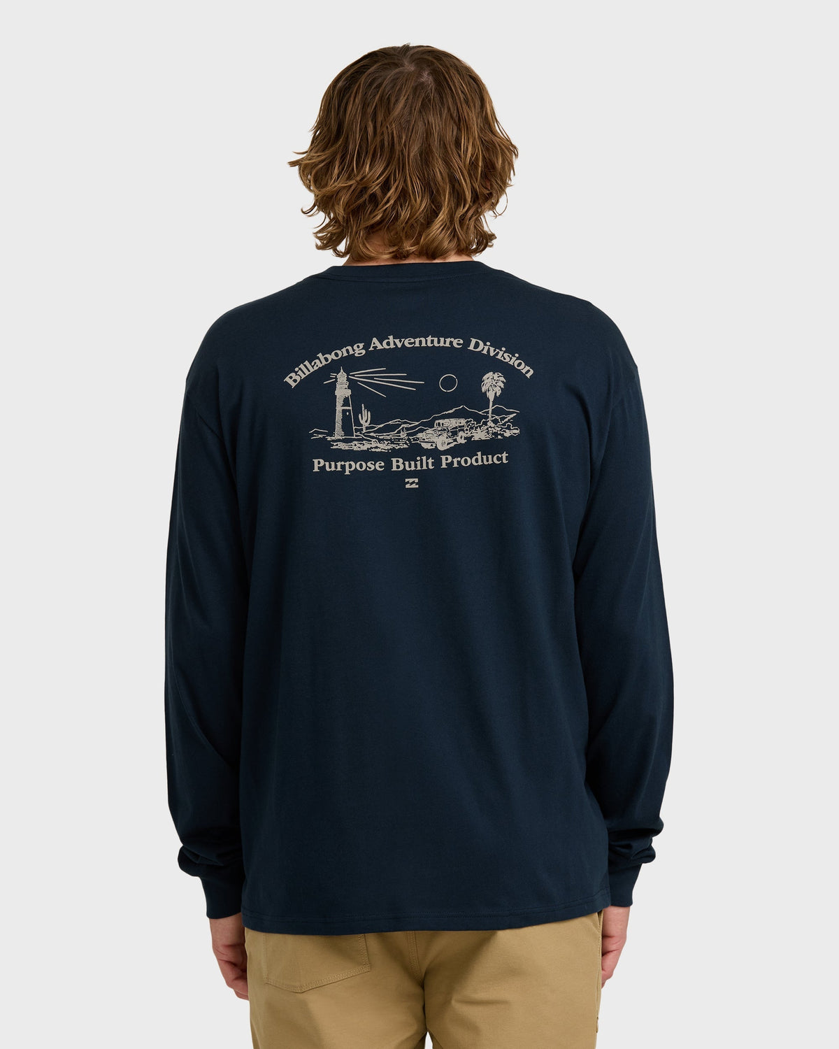 A/Div Scenic Route Long Sleeve T-Shirt - Navy