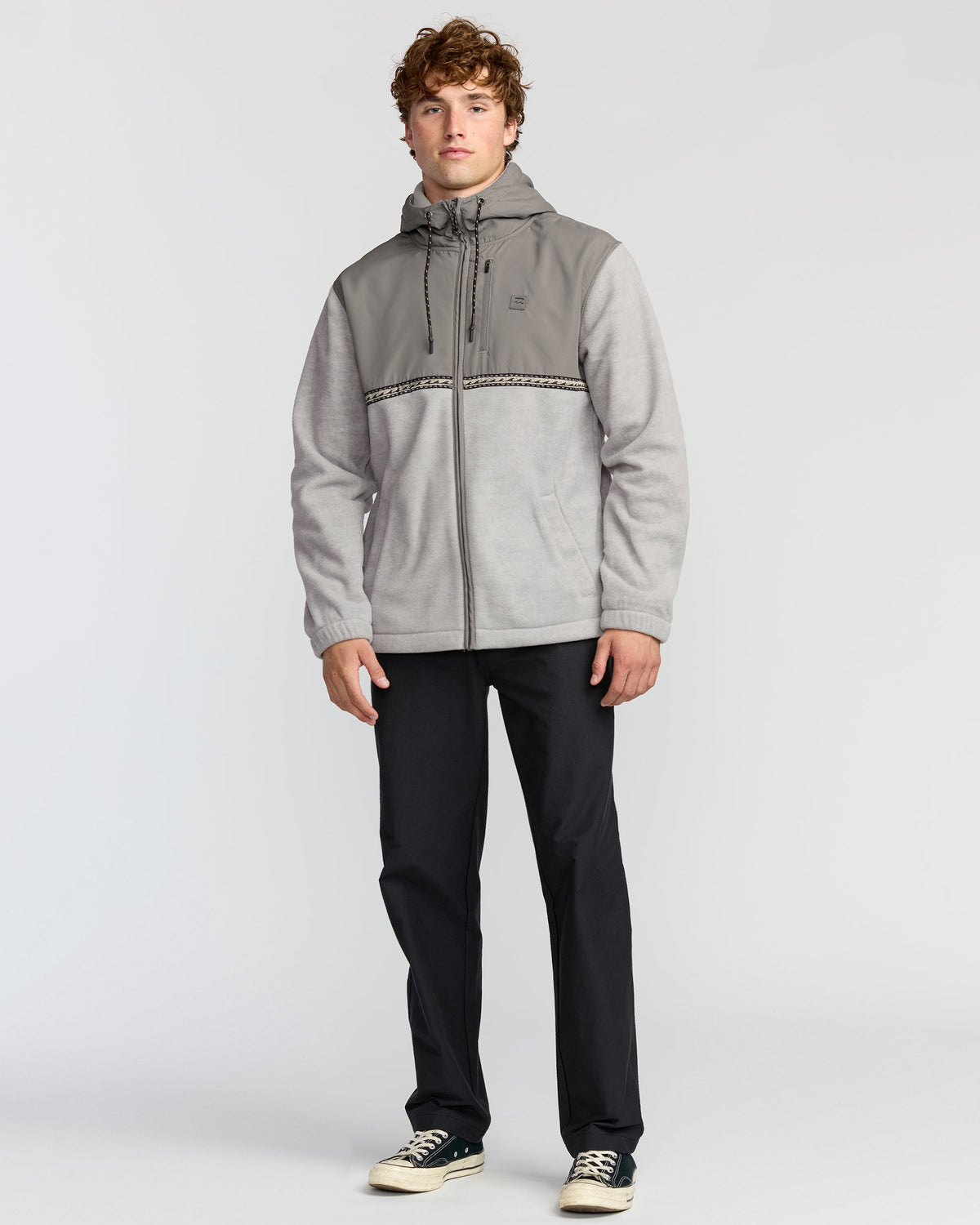Boundary Lite Zip Sweatshirt - Gray Heather