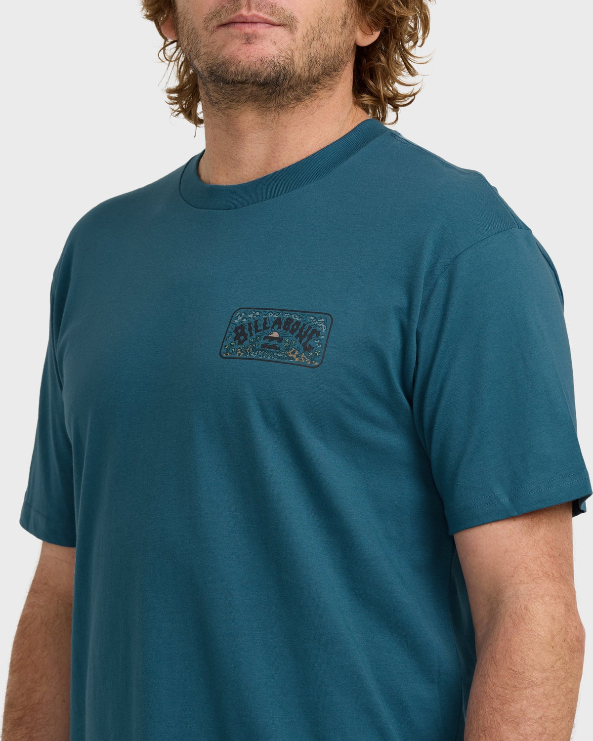 A/Div Scenic Arch Short Sleeve T-Shirt - Real Teal