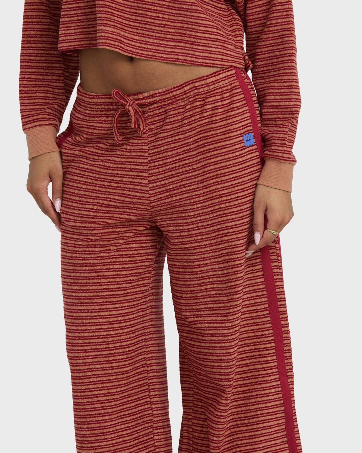 Date Palm Terry Pants - Rose Brown