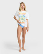 Lush Escape Short Sleeve T-Shirt - Salt Crystal