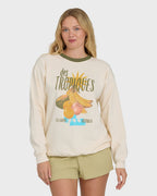 Freshest Things Crewneck Sweatshirt - White Cap
