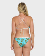 Last Summer Tie-side Tropic Medium Bikini Bottom - Ocean Spray