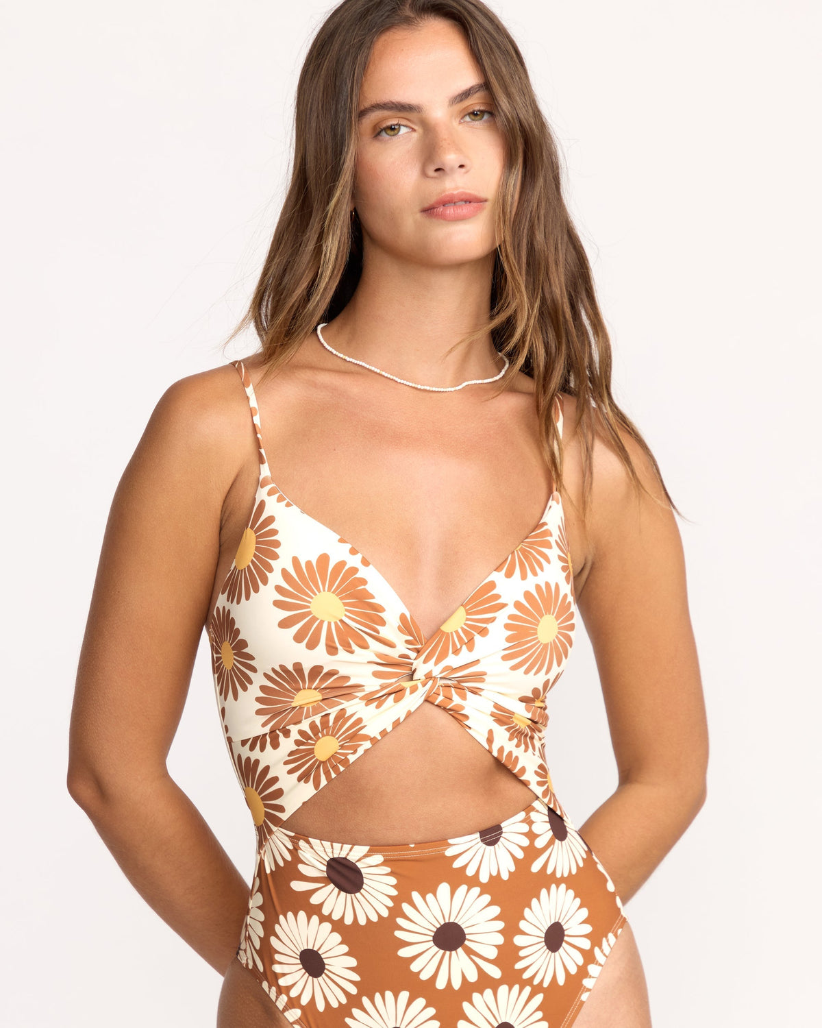 Fresh Daze Mika One-Piece Swimsuit - Sunburnt