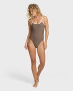 Tanlines Bound Sloane Hawaii One Piece Swimsuit - Incense