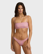 Dreamy Daze Reversible Tiny Bikini Bottoms - Sweet Lilac