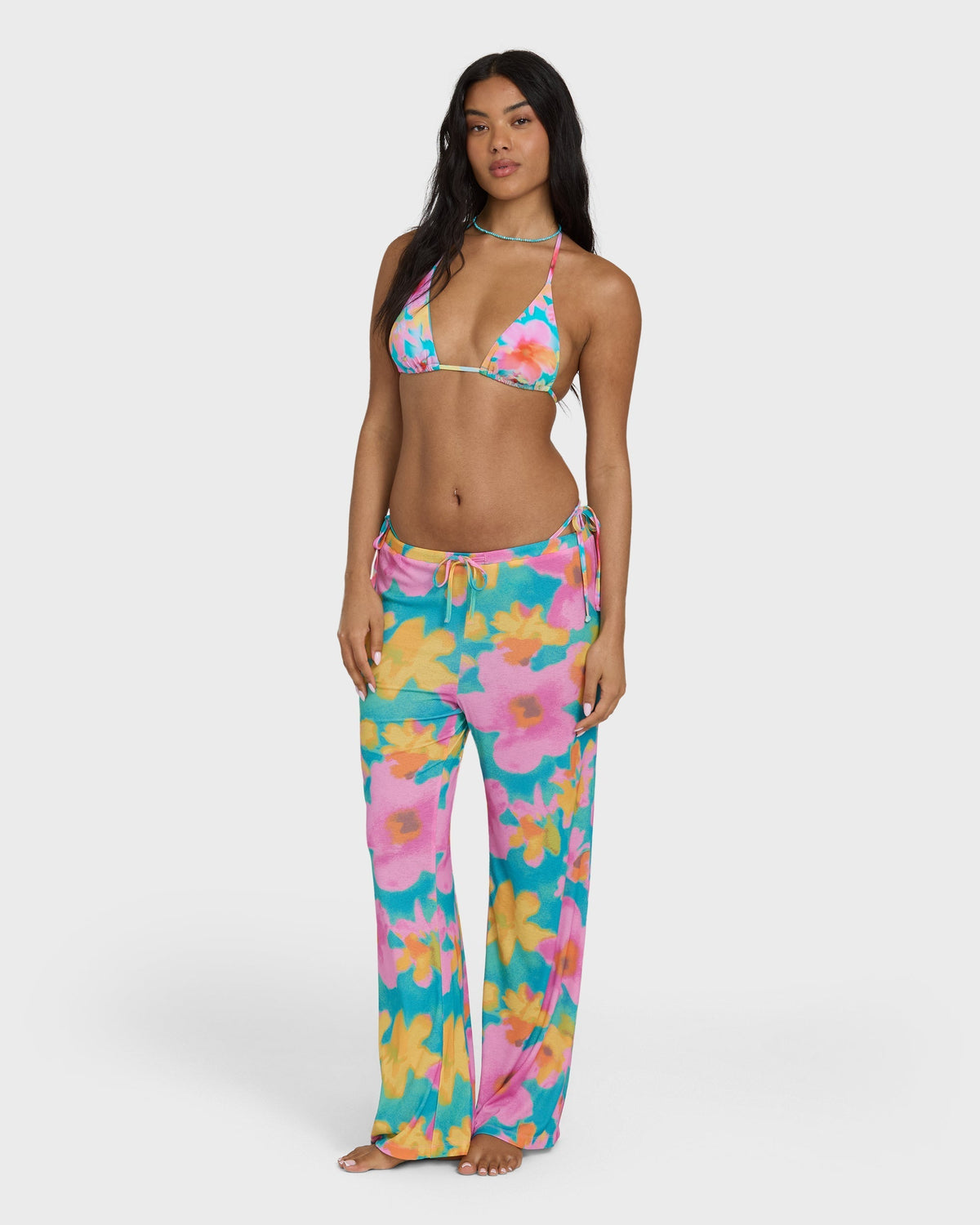 Lookin Fresh Cover-Up Pants - Ocean Spray