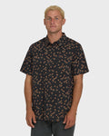 Sundays Mini Short Sleeve Woven Shirt - Black