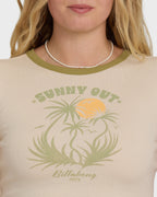 Sunny Out Short Sleeve Cotton T-Shirt - Dove