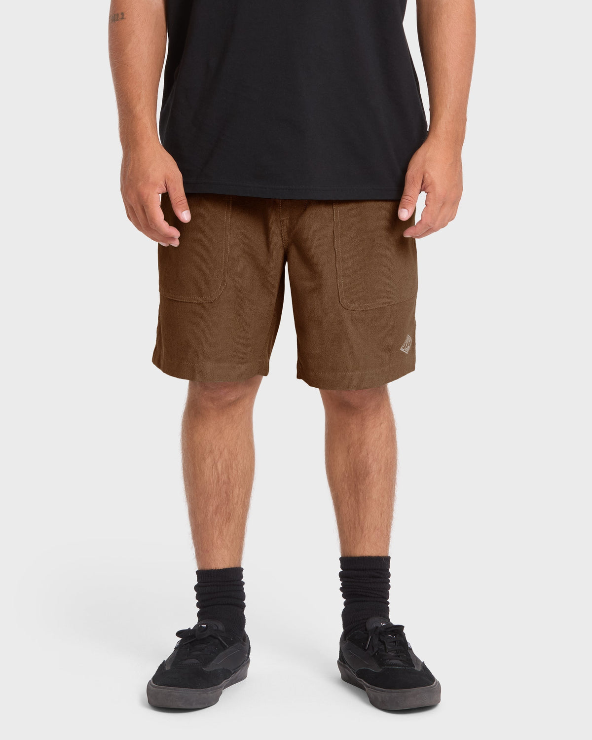De La Cruz Cord 18 Amphibian Hybrid Shorts - Sepia