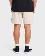 San O Layback Linen Shorts - Oatmeal Heather