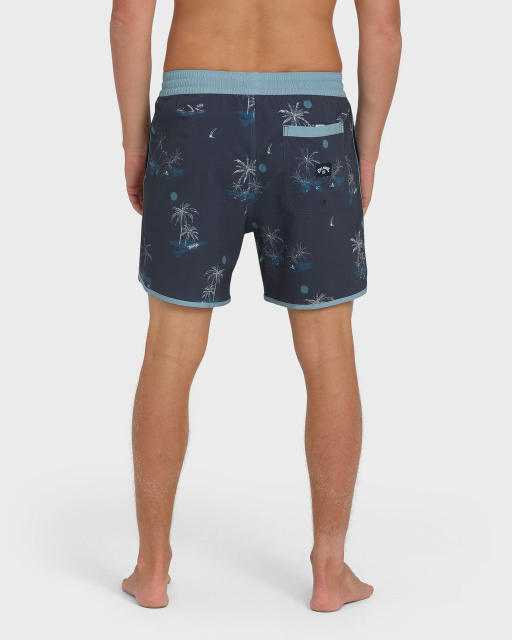 Seventy Three Layback 16 Trunks - True Navy