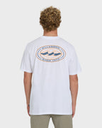 Rotor Diamond Premium Short Sleeve Graphic T-Shirt - White