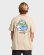 A/Div Rockies Premium Short Sleeve Knit T-Shirt - Sand Khaki