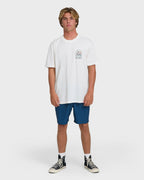 A/Div Sun Down Premium Short Sleeve Knit T-Shirt - Off White