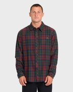Coastline Long Sleeve Flannel Shirt - Tortoise Shell