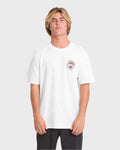 Hollow Premium Short Sleeve Knit T-Shirt - Off White